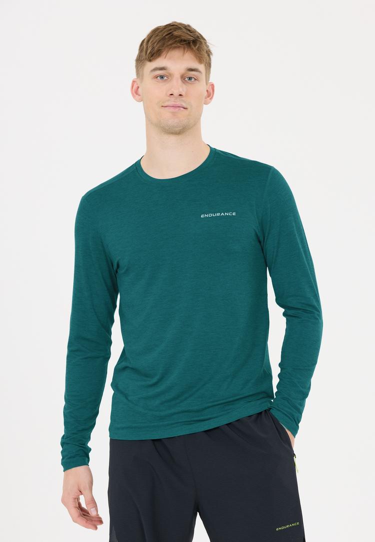 Endurance Endurance Abdon Langarmshirt Herren - 3182 Dark Sea - 0 | SportScheck