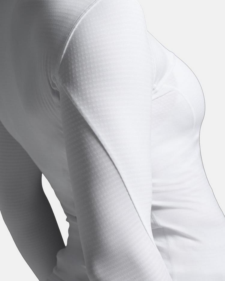 2XU 2XU Ignition Grid Baselayer Funktionsshirt Damen - white-silver reflective - 6 | SportScheck