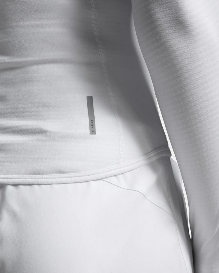 2XU 2XU Ignition Grid Baselayer Funktionsshirt Damen - white-silver reflective - 7 | SportScheck