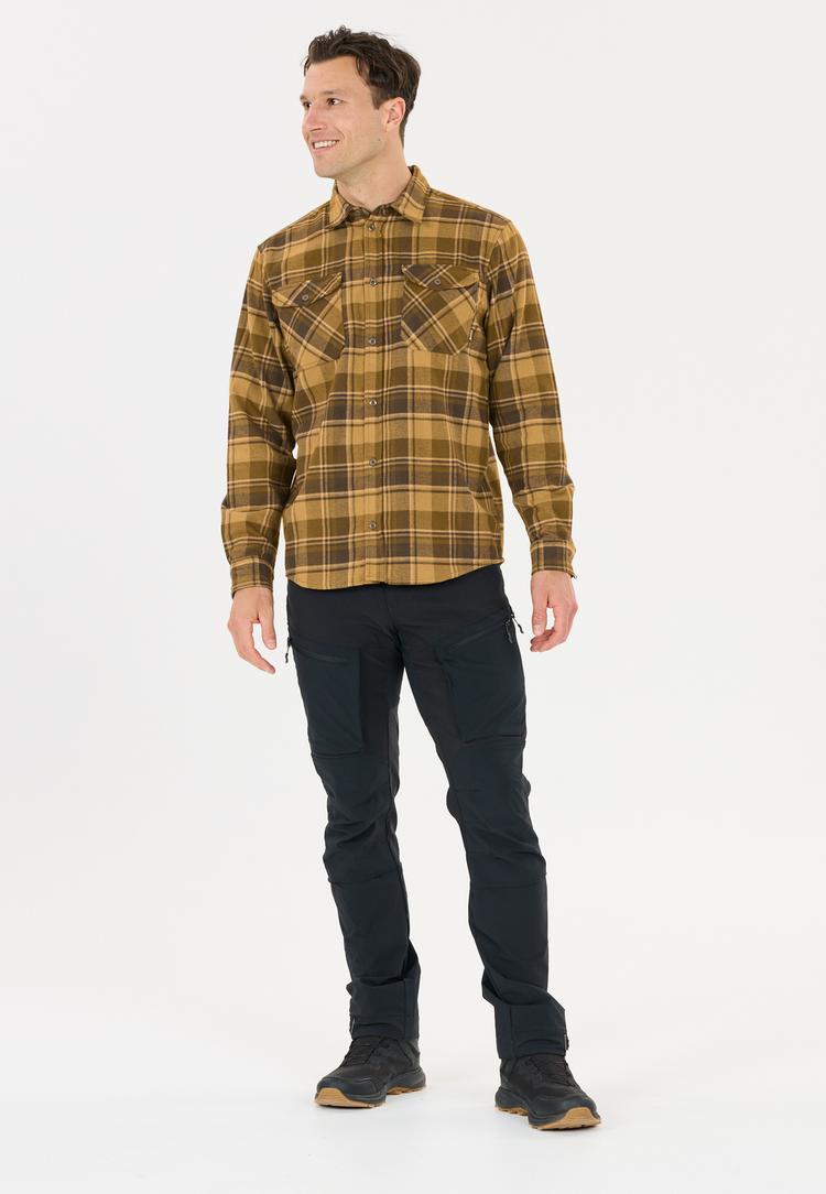 Whistler Whistler Bargo Langarmhemd Herren - 3123 Dark Olive - 0 | SportScheck