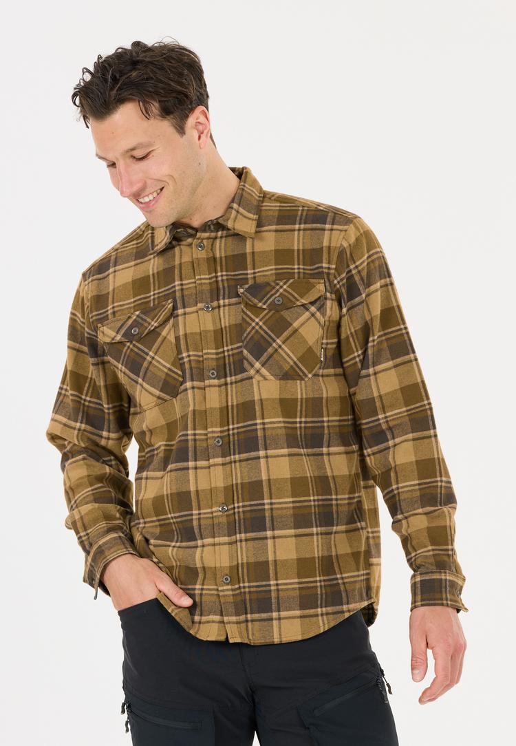 Whistler Whistler Bargo Langarmhemd Herren - 3123 Dark Olive - 1 | SportScheck