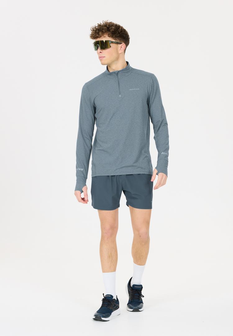 Endurance Endurance Tune Langarmshirt Herren - 2013 Blue Mirage - 1 | SportScheck