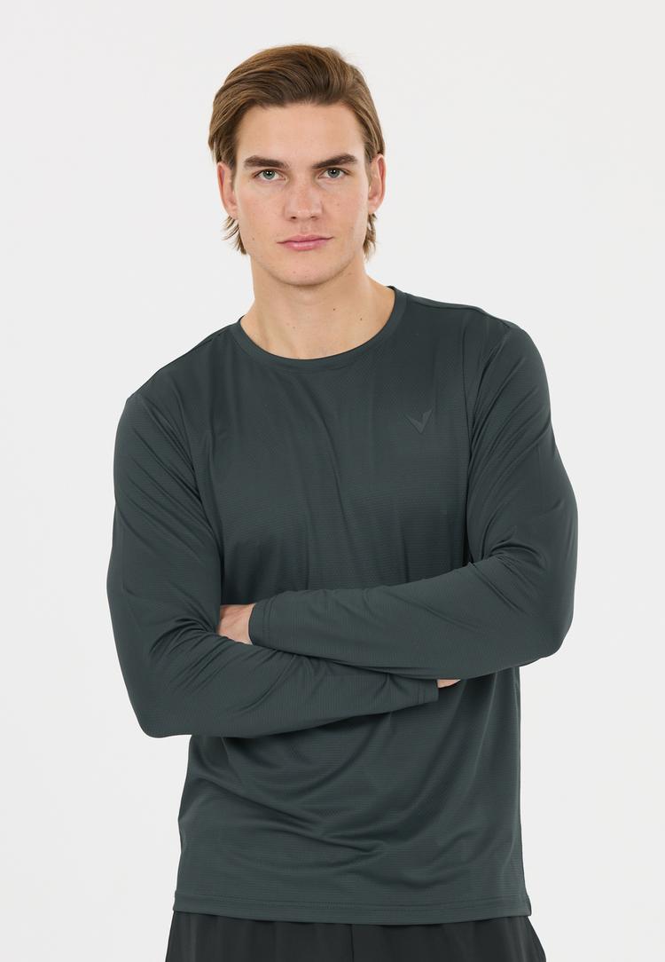 Virtus Virtus Roger V3 Langarmshirt Herren - 3278 Forest River - 0 | SportScheck