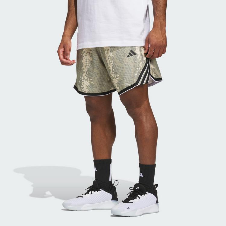 adidas adidas CRAZYLITE SHORTS, ANIMALPRINT Funktionsshorts Herren - Wonder Beige - 0 | SportScheck