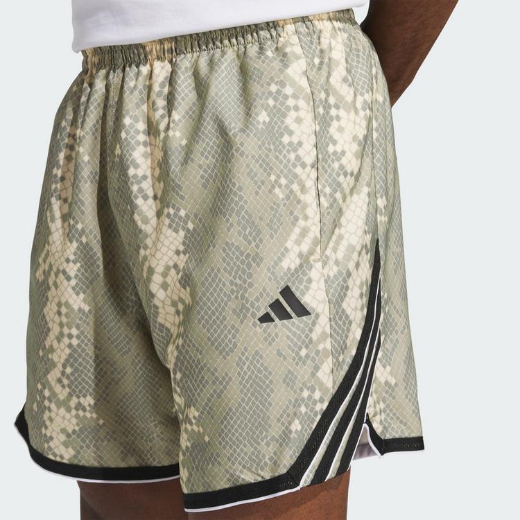 adidas adidas CRAZYLITE SHORTS, ANIMALPRINT Funktionsshorts Herren - Wonder Beige - 0 | SportScheck
