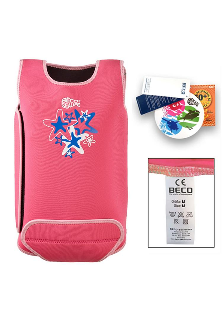 BECO BEERMANN BECO BEERMANN BECO SEALIFE Neopren Baby Warmer Schwimmweste Kinder - pink - 2 | SportScheck