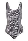BECO BEERMANN Zebra Vibes Badeanzug Damen - schwarz-wei&szlig;