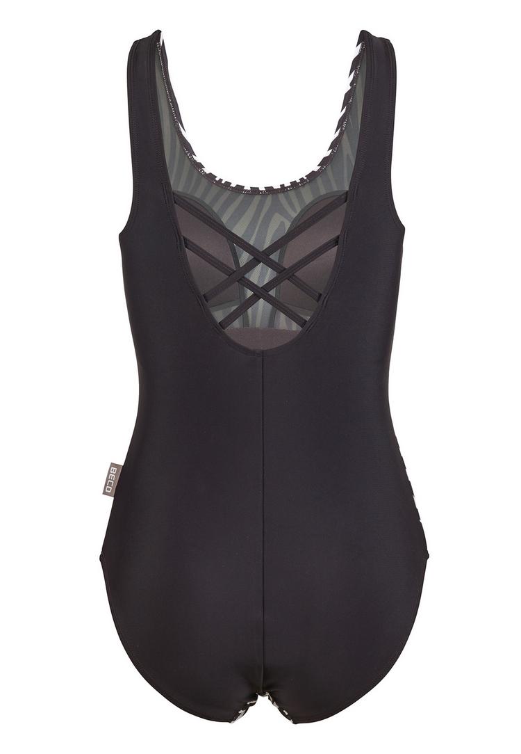 BECO BEERMANN BECO BEERMANN Zebra Vibes Badeanzug Damen - schwarz-wei&szlig; - 1 | SportScheck
