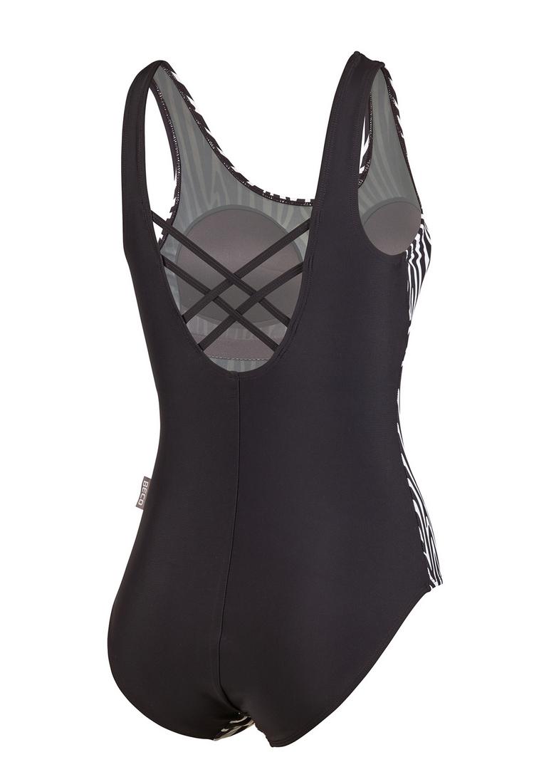 BECO BEERMANN BECO BEERMANN Zebra Vibes Badeanzug Damen - schwarz-wei&szlig; - 2 | SportScheck