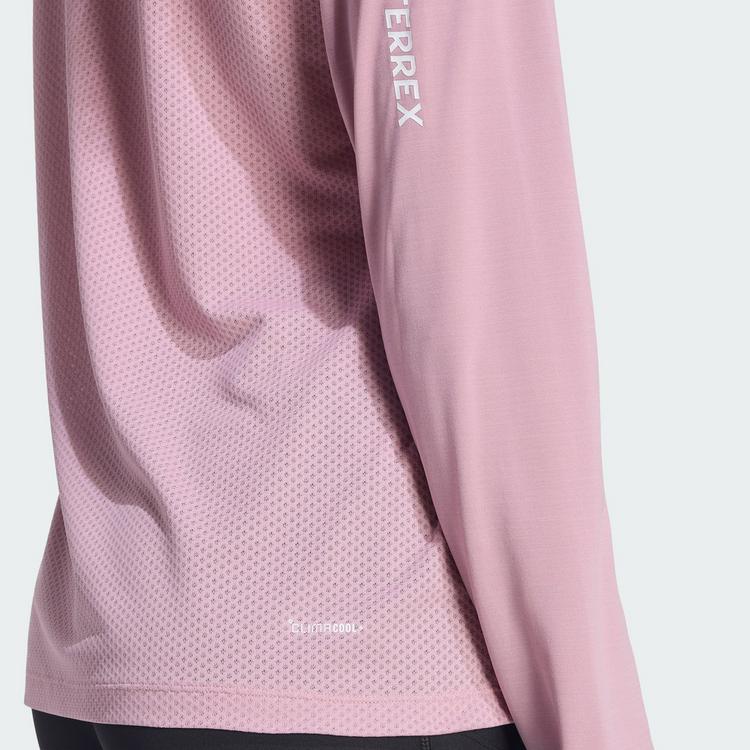 adidas adidas Terrex Xperior CLIMACOOL+ Longsleeve Langarmshirt Damen - Magic Mauve - 1 | SportScheck