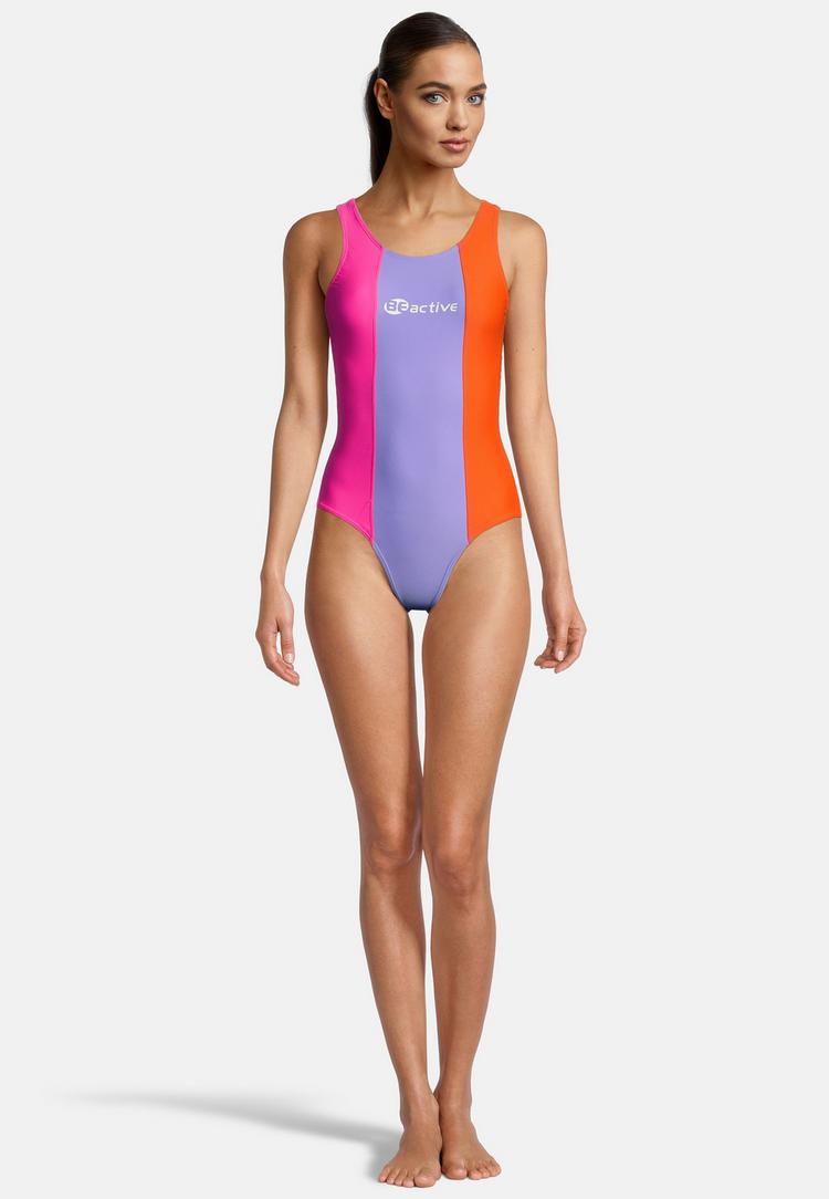 BECO BEERMANN BECO BEERMANN Colour Block Badeanzug Damen - bunt - 2 | SportScheck