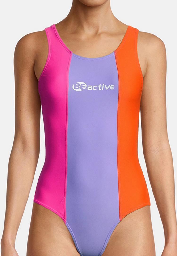 BECO BEERMANN BECO BEERMANN Colour Block Badeanzug Damen - bunt - 3 | SportScheck