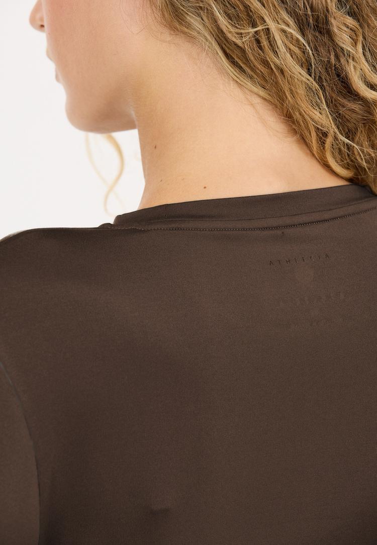 Athlecia Athlecia Almi V2 Langarmshirt Damen - 1294 Chocolate Torte - 2 | SportScheck