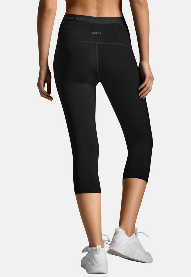 2XU 2XU Form Stash Hi-Rise Comp 3/4 Tight Tights Damen - black-black - 5 | SportScheck