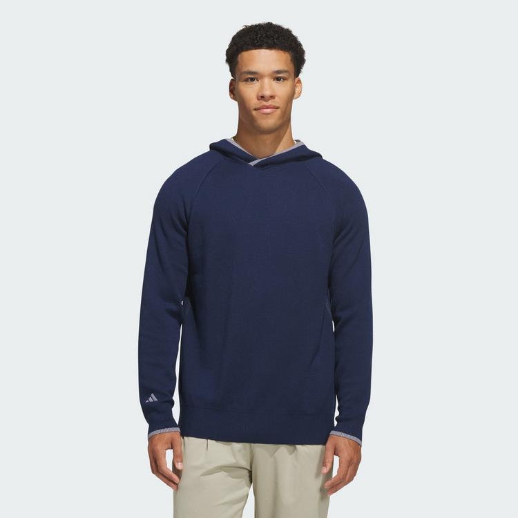 adidas adidas ULTIMATE365 TOUR TWISTKNIT HOODIE Hoodie Herren - Collegiate Navy - 0 | SportScheck