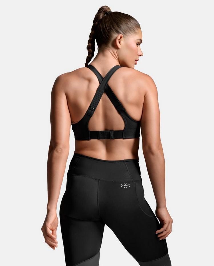 2XU 2XU Light Speed High Impact Bra BH Damen - black-silver reflective - 1 | SportScheck