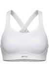 2XU Light Speed High Impact Bra BH Damen - white-silver reflective