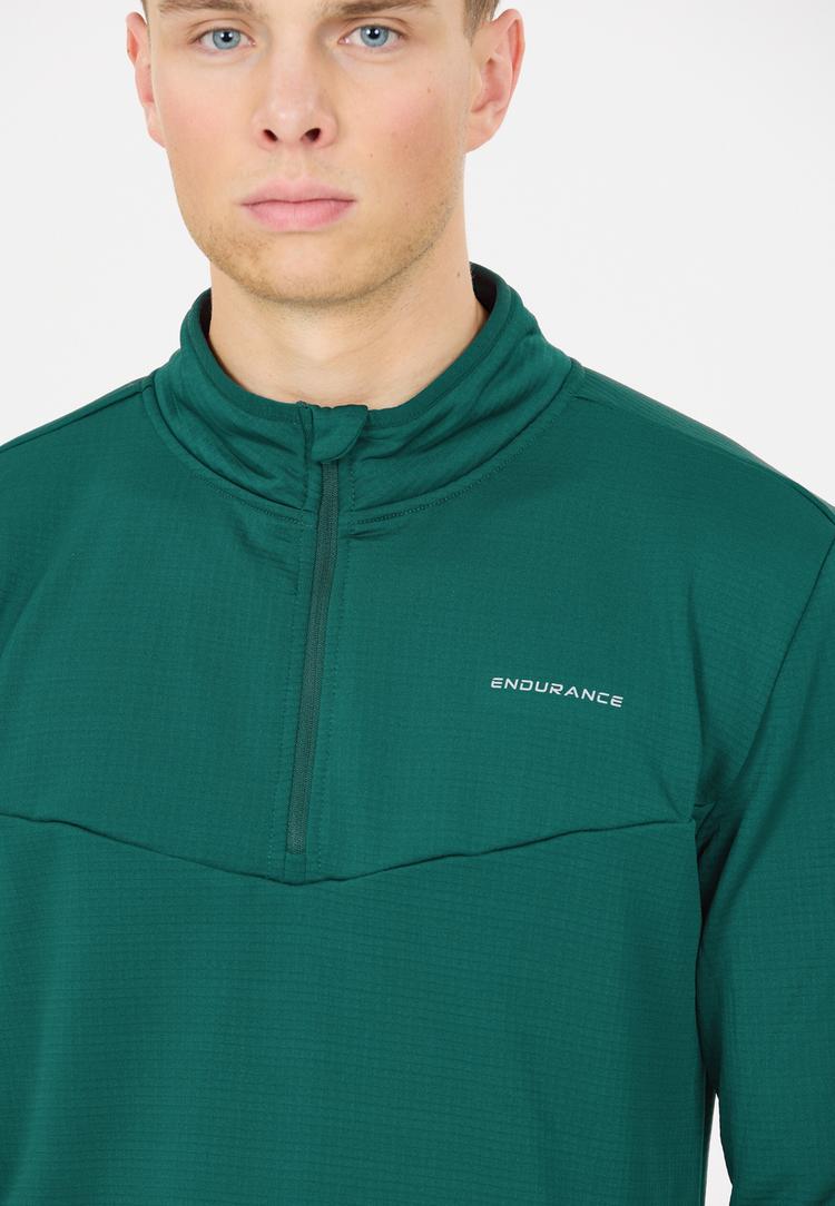 Endurance Endurance LEDGER Langarmshirt Herren - 3182 Dark Sea - 2 | SportScheck