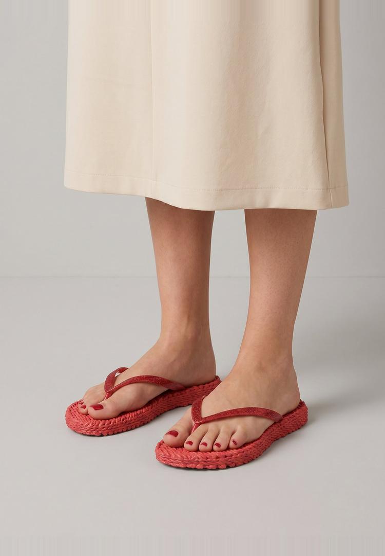 Ilse Jacobsen Ilse Jacobsen CHEERFUL01 Zehentrenner Damen - deep red - 2 | SportScheck
