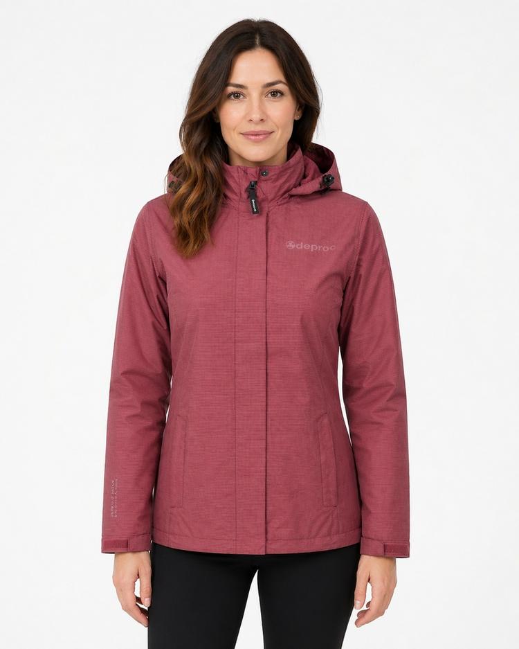 DEPROC active DEPROC active LAVAL WOMEN Funktionsjacke Damen - wine - 1 | SportScheck