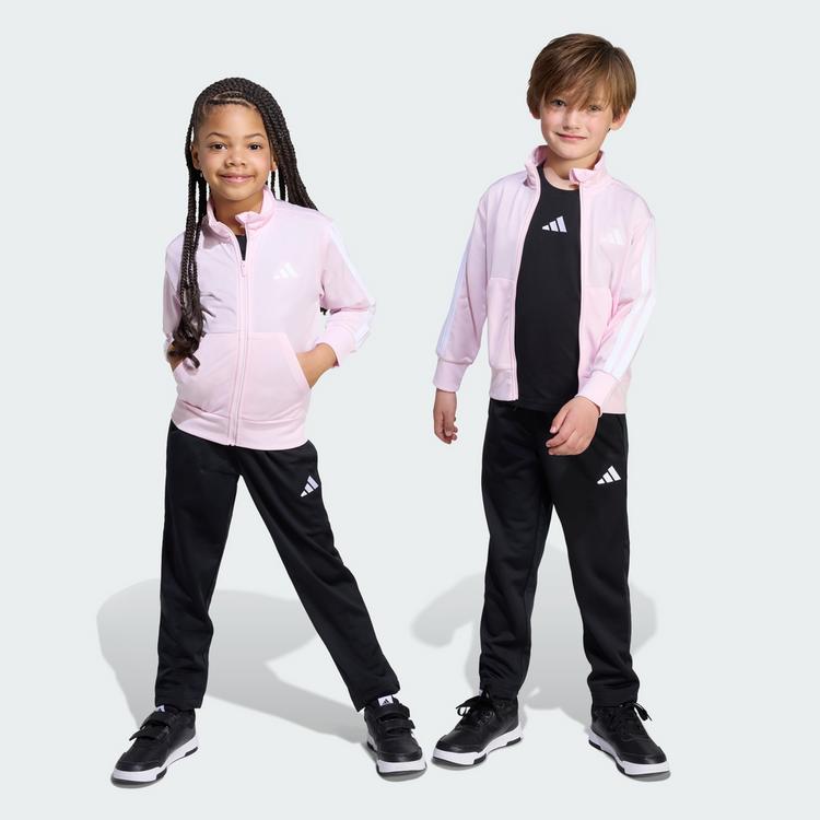 adidas adidas Essentials Climacool Kids Trainingsanzug Trainingsanzug Kinder - Clear Pink / White / White - 0 | SportScheck