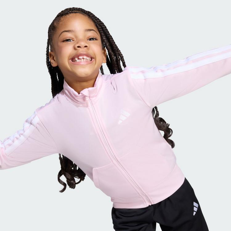 adidas adidas Essentials Climacool Kids Trainingsanzug Trainingsanzug Kinder - Clear Pink / White / White - 1 | SportScheck