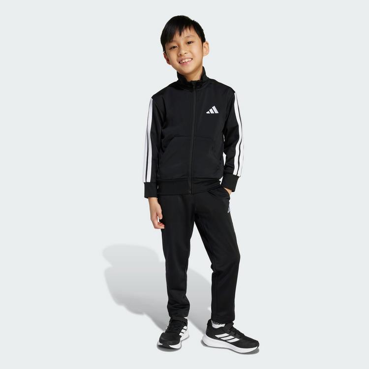 adidas adidas Essentials Climacool Kids Trainingsanzug Trainingsanzug Kinder - Black / White - 0 | SportScheck