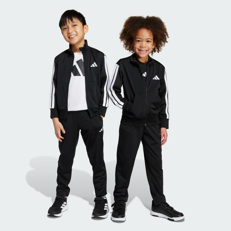 adidas adidas Essentials Climacool Kids Trainingsanzug Trainingsanzug Kinder - Black / White - 1 | SportScheck