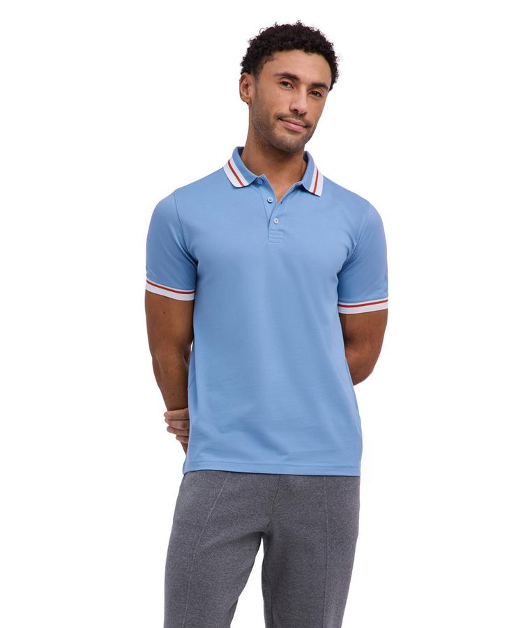 Falke Falke Easy Care Polo Shirt Poloshirt Herren - sky blue (6876) - 0 | SportScheck