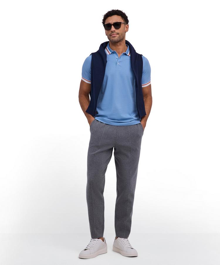 Falke Falke Easy Care Polo Shirt Poloshirt Herren - sky blue (6876) - 1 | SportScheck