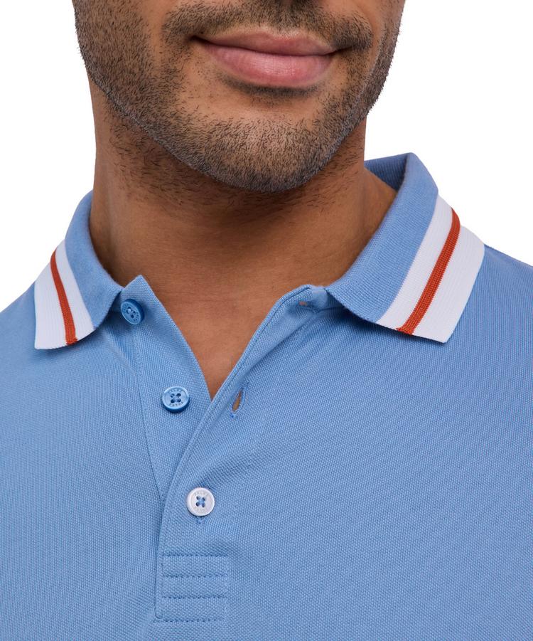 Falke Falke Easy Care Polo Shirt Poloshirt Herren - sky blue (6876) - 2 | SportScheck