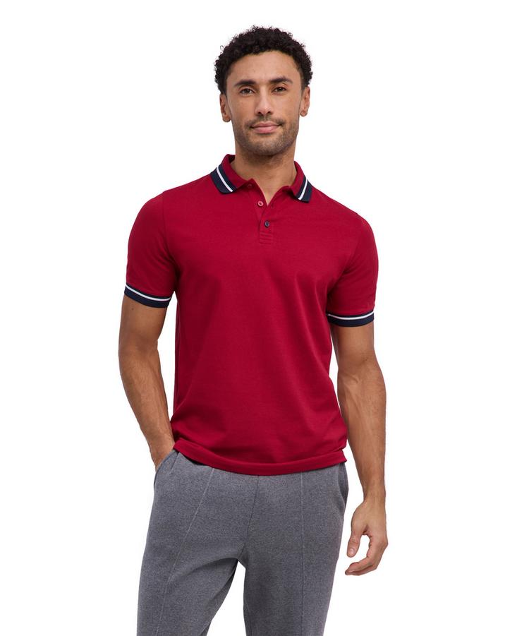 Falke Falke Easy Care Polo Shirt Poloshirt Herren - ruby (8830) - 0 | SportScheck