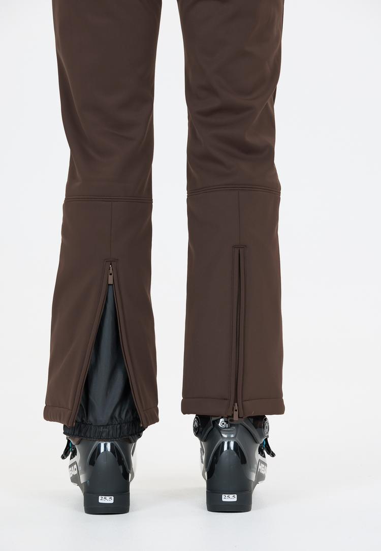 Athlecia Athlecia Vikki Softshellhose Damen - 1294 Chocolate Torte - 0 | SportScheck