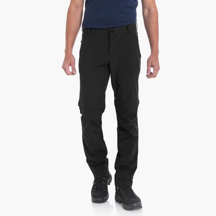 Sch&ouml;ffel Sch&ouml;ffel Pants Folkstone Zip Off Zipphose Herren - asphalt - 0 | SportScheck