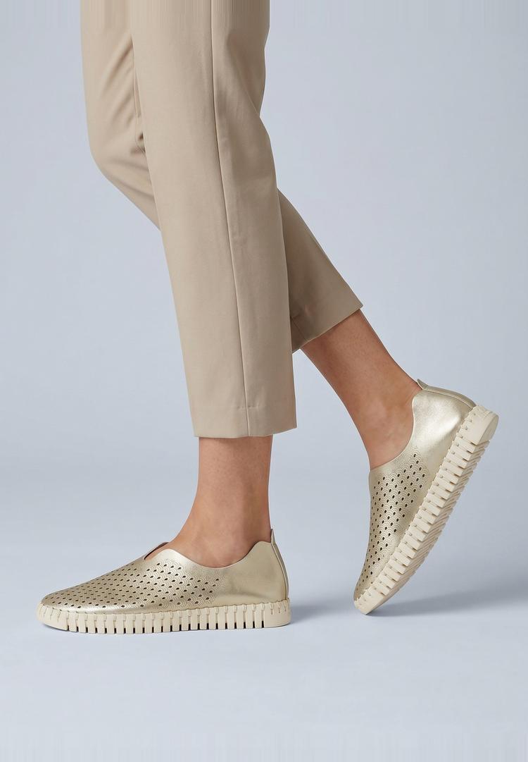 Ilse Jacobsen Ilse Jacobsen TULIP3576 Slipper Damen - platin - 3 | SportScheck