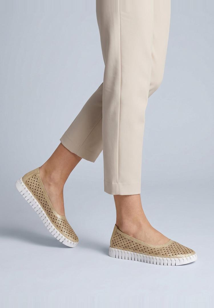 Ilse Jacobsen Ilse Jacobsen TULIP3578 Slipper Damen - Platin Pearled Ivory - 3 | SportScheck