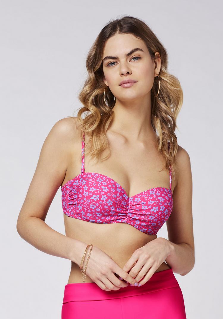 Chiemsee Chiemsee Bikini-Oberteil Bikini Oberteil Damen - 2940 Pink/Light Blue - 0 | SportScheck