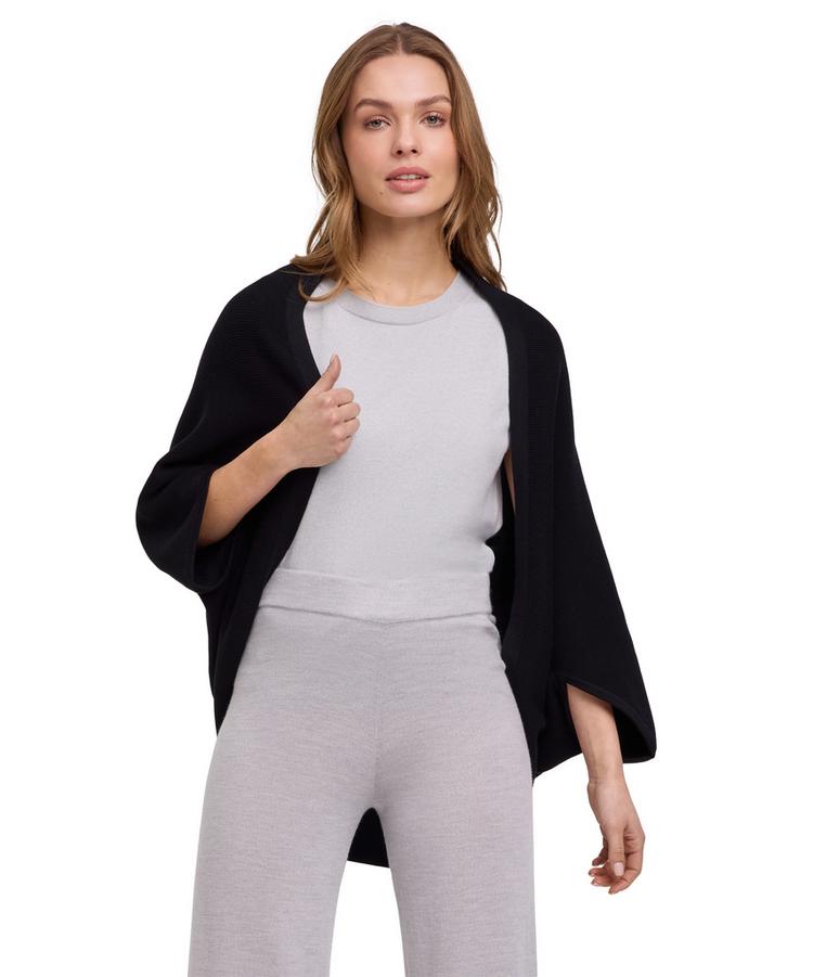 Falke Falke Cotton Cape Schal Damen - black (3000) - 0 | SportScheck
