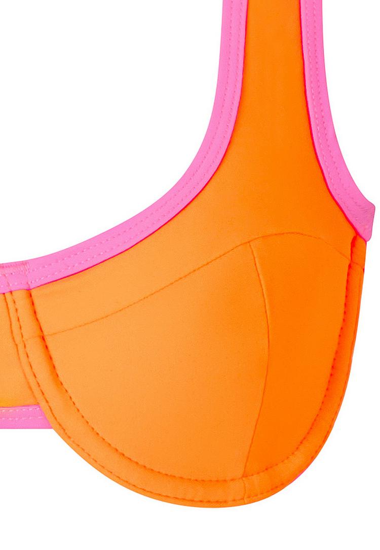 Moda Minx Moda Minx Bikini Oberteil Damen - Tangerine - 0 | SportScheck