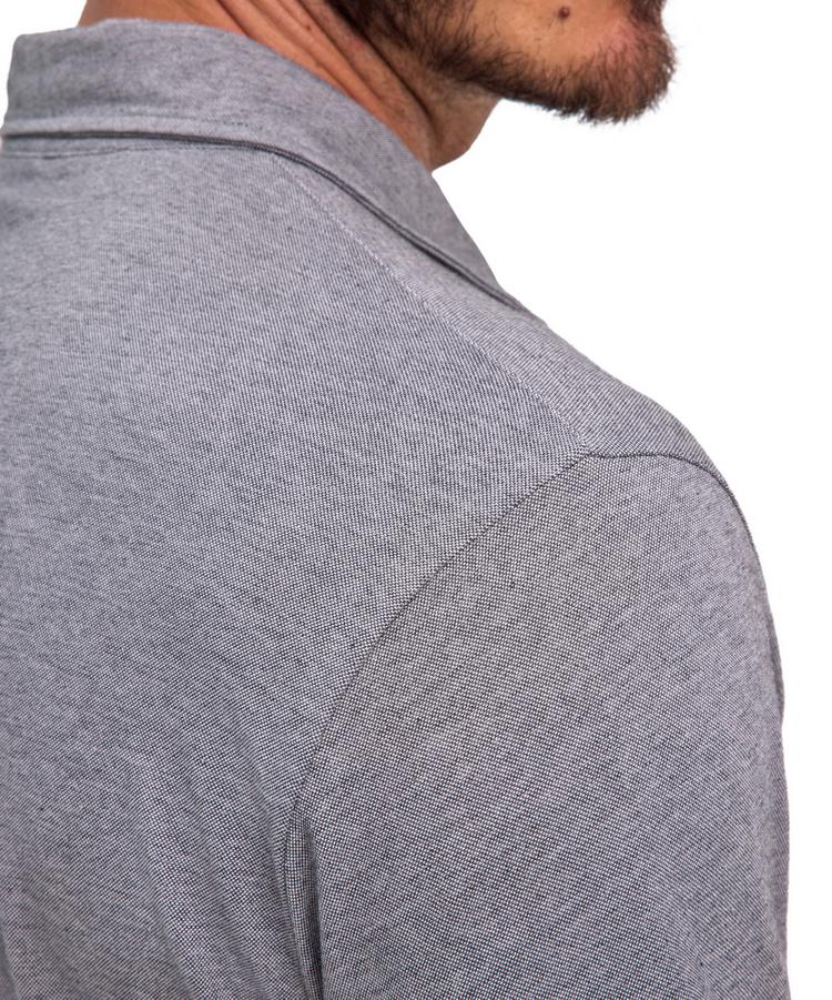 Falke Falke GO Poloshirt Poloshirt Herren - grey-heather (3757) - 2 | SportScheck