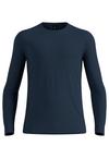 Odlo Natural Merino 160  Langarmshirt Funktionsshirt Herren - dark sapphire(20731)