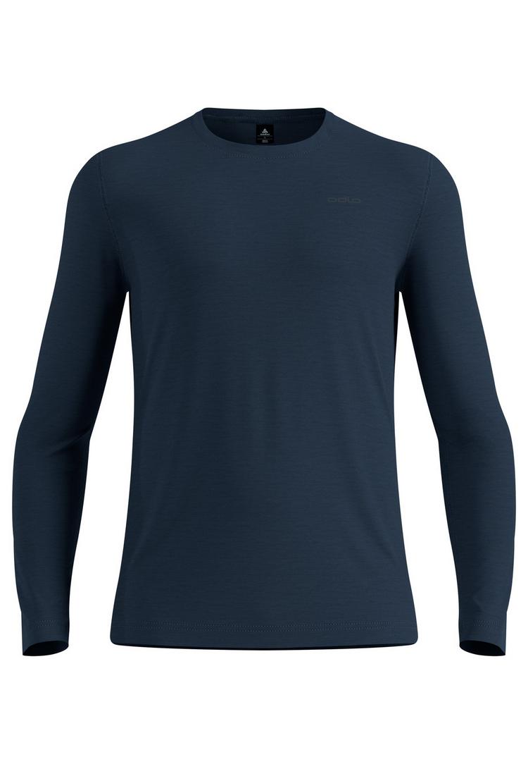 Odlo Odlo Natural Merino 160  Langarmshirt Funktionsshirt Herren - dark sapphire(20731) - 0 | SportScheck