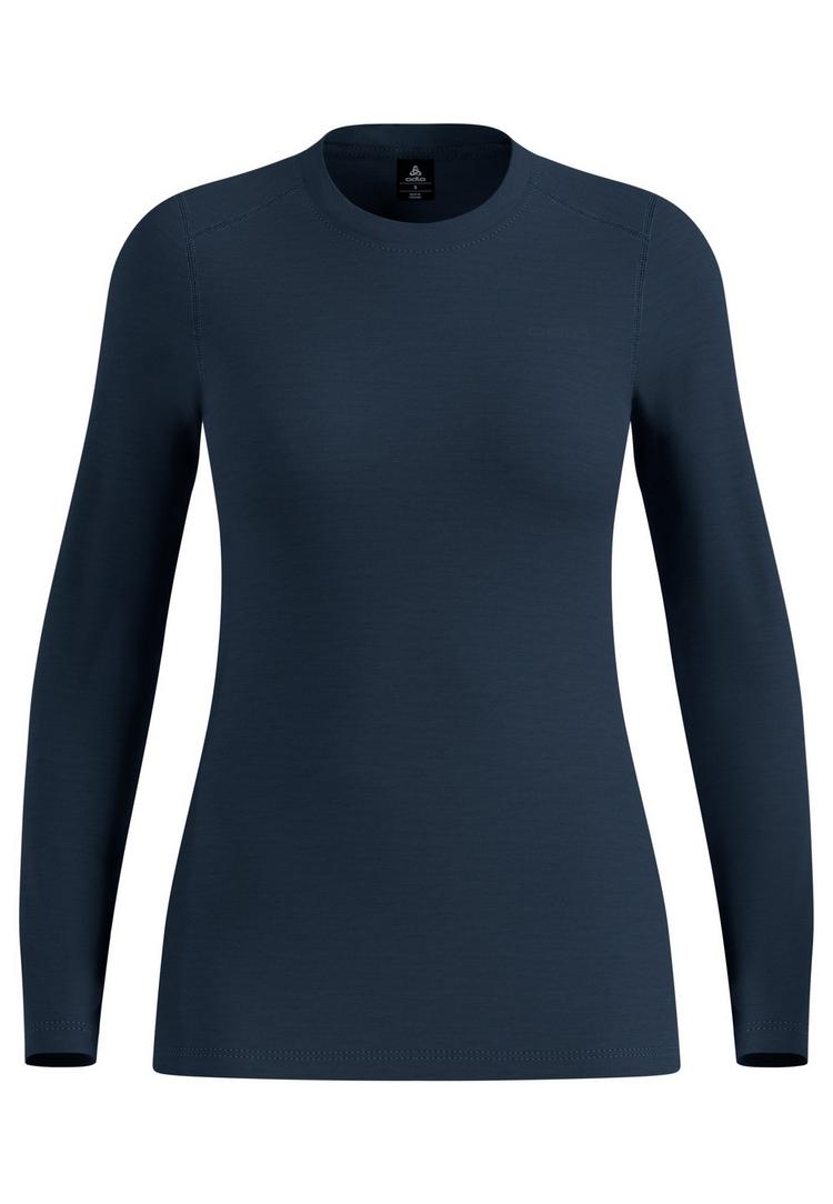 Odlo Odlo Natural Merino 160 Langarmshirt Funktionsshirt Damen - dark sapphire(20731) - 0 | SportScheck