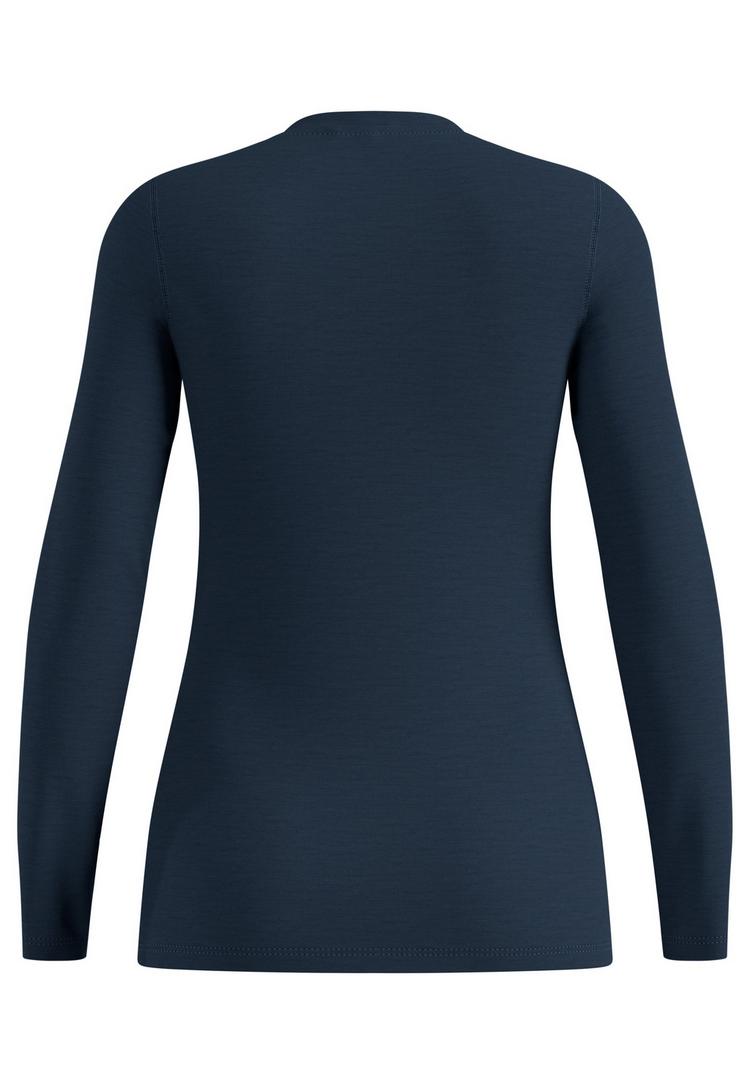 Odlo Odlo Natural Merino 160 Langarmshirt Funktionsshirt Damen - dark sapphire(20731) - 0 | SportScheck
