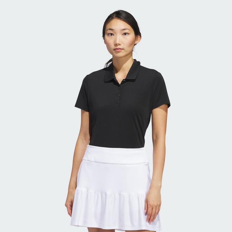 adidas adidas Ultimate365 Solid kurz&auml;rmliges Poloshirt Funktionsshirt Damen - Black - 0 | SportScheck
