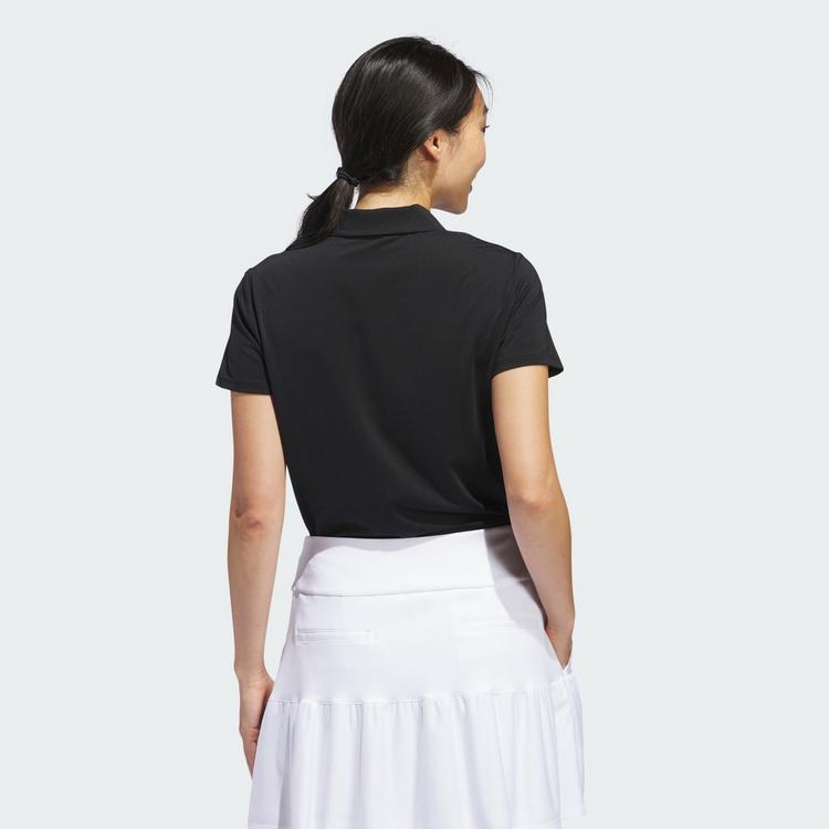 adidas adidas Ultimate365 Solid kurz&auml;rmliges Poloshirt Funktionsshirt Damen - Black - 1 | SportScheck