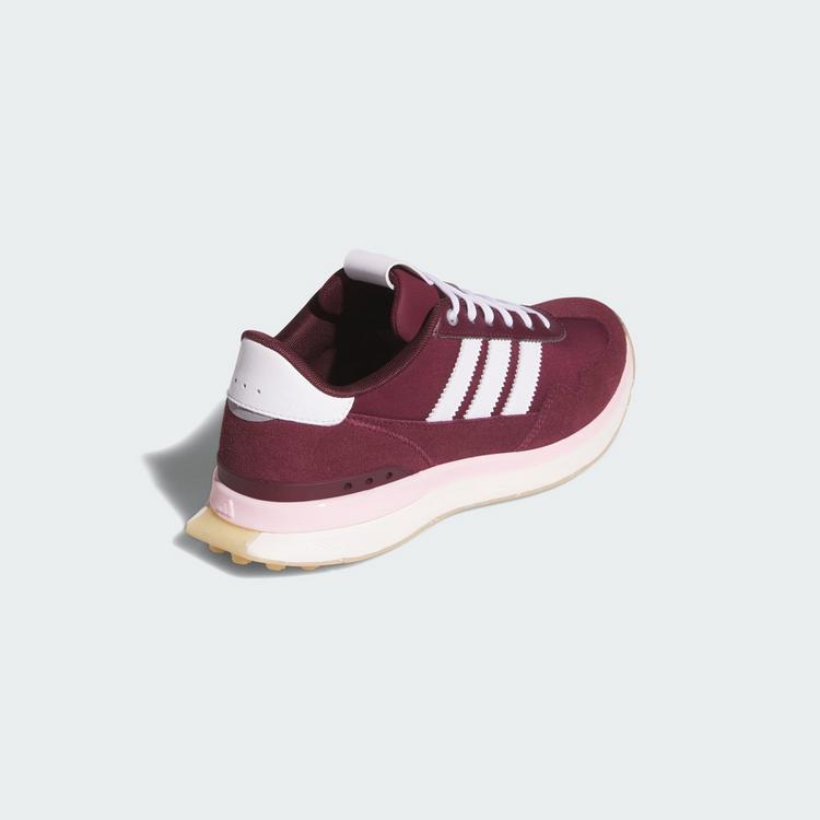 adidas adidas S2G 26 TEXTILE SPIKELESS GOLFSCHUH Sneaker Damen - Maroon / Cloud White / Clear Pink - 4 | SportScheck