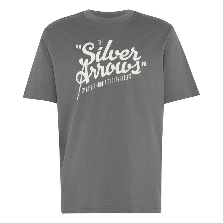 adidas adidas MERCEDES - AMG PETRONAS FORMULA 1 TEAM Funktionsshirt Herren - Granite / Off White - 0 | SportScheck