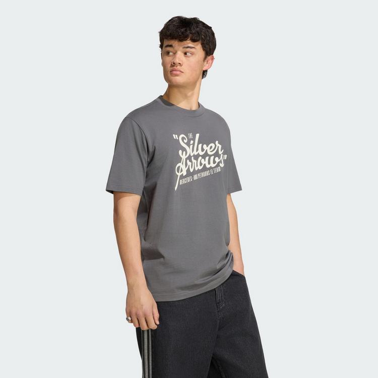adidas adidas MERCEDES - AMG PETRONAS FORMULA 1 TEAM Funktionsshirt Herren - Granite / Off White - 0 | SportScheck