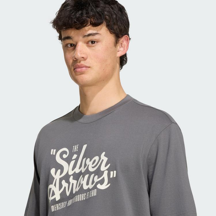 adidas adidas MERCEDES - AMG PETRONAS FORMULA 1 TEAM Funktionsshirt Herren - Granite / Off White - 0 | SportScheck